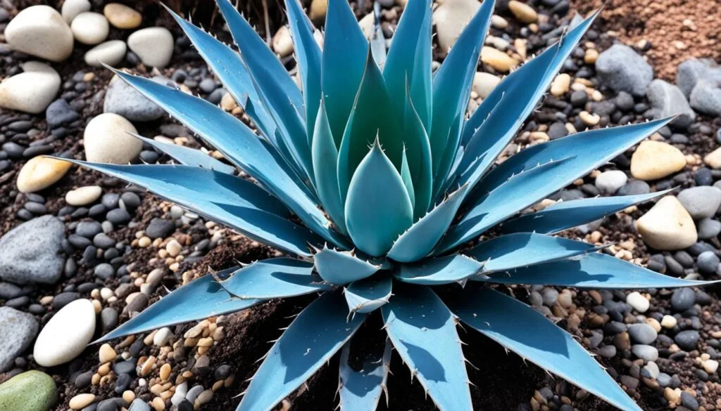 Agave Blue Glow in Well-Drained Soil