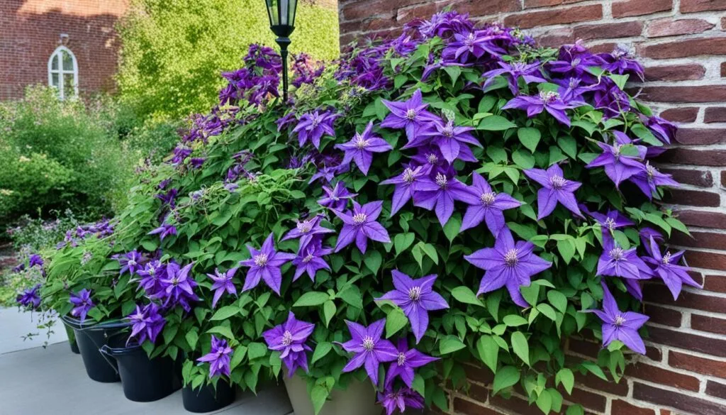 Watering Clematis Jack