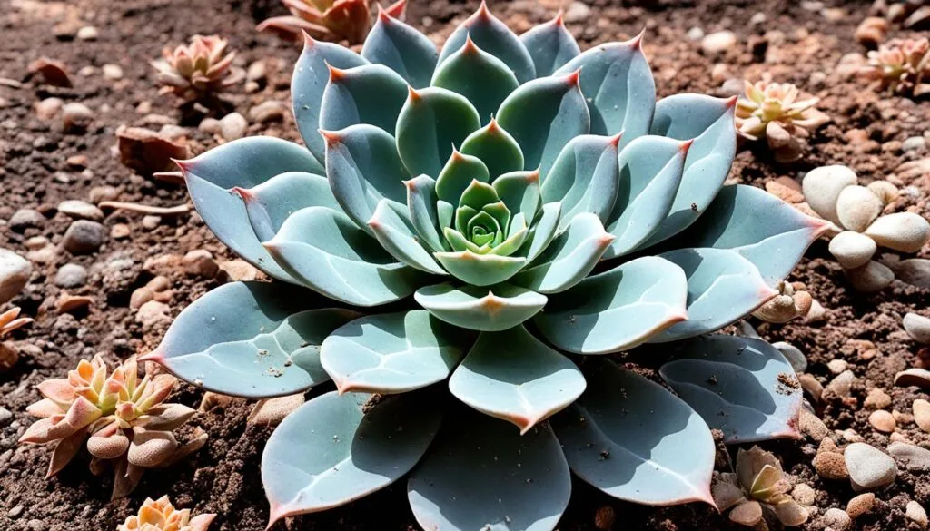 Echeveria lilacina succulent care problems
