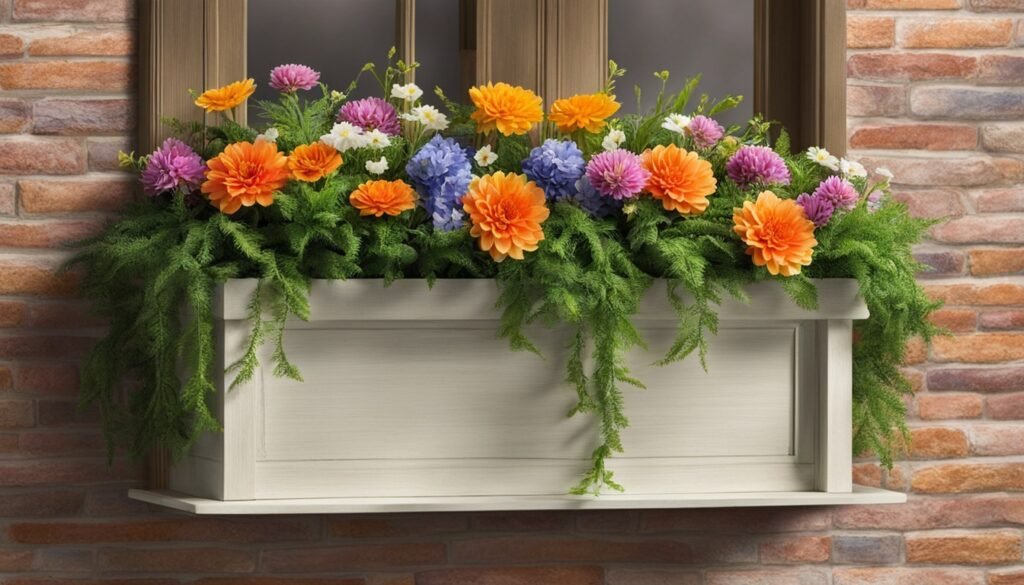 Fake Flower Window Box Ideas