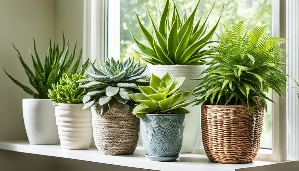 Indoor container gardening