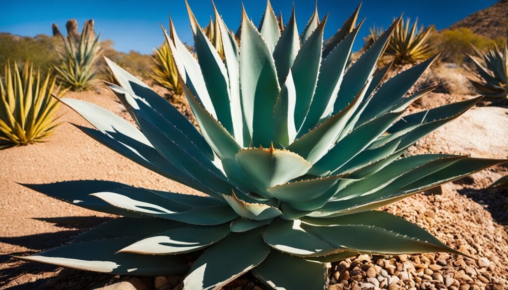 Sunlight requirements for agave