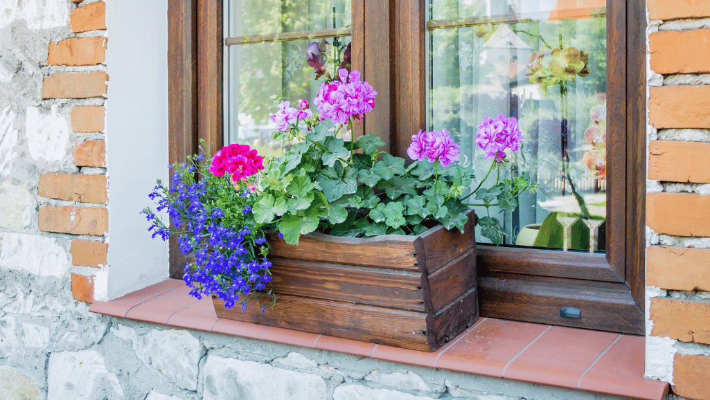 handmade wooden flower boxes