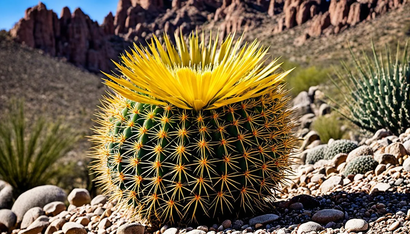Golden Barrel Cactus: A Stunning Spherical Succulent 1 Golden barrel cactus