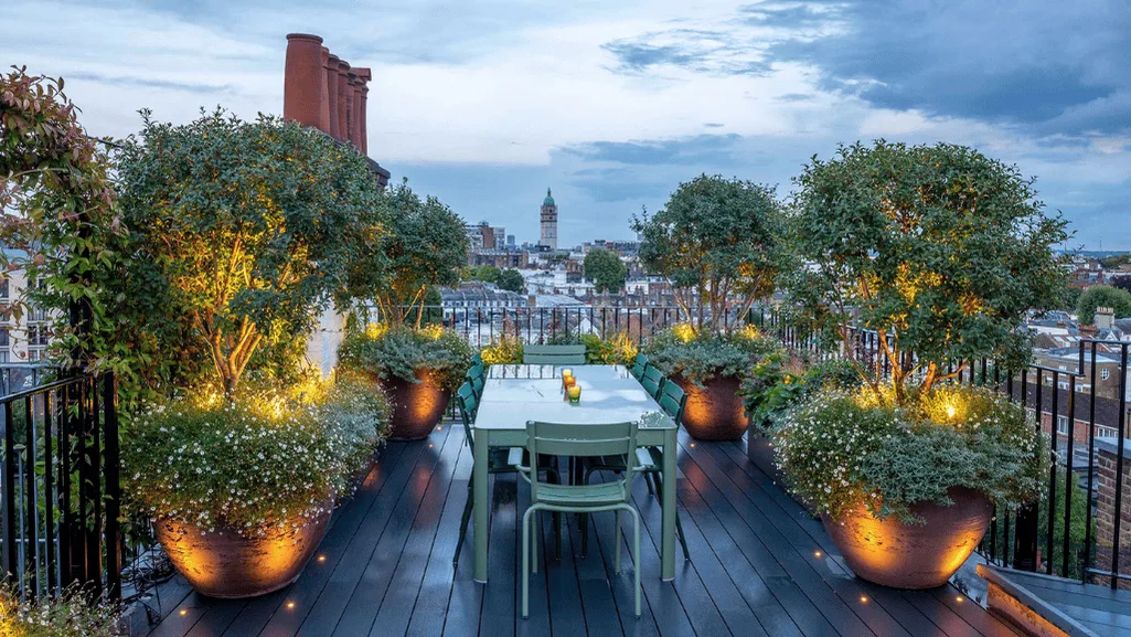 Lucca rooftop garden