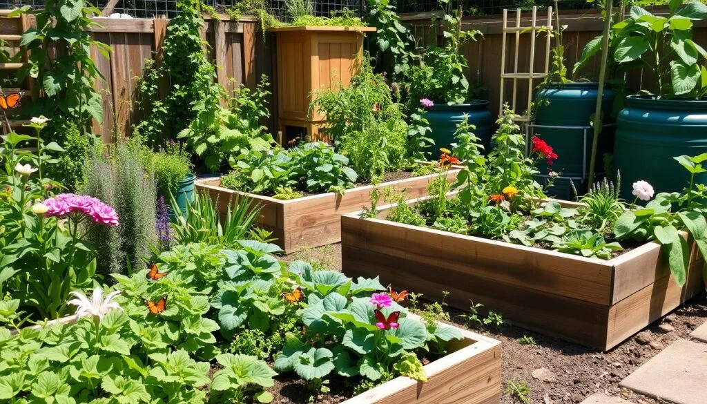 sustainable living through gardening