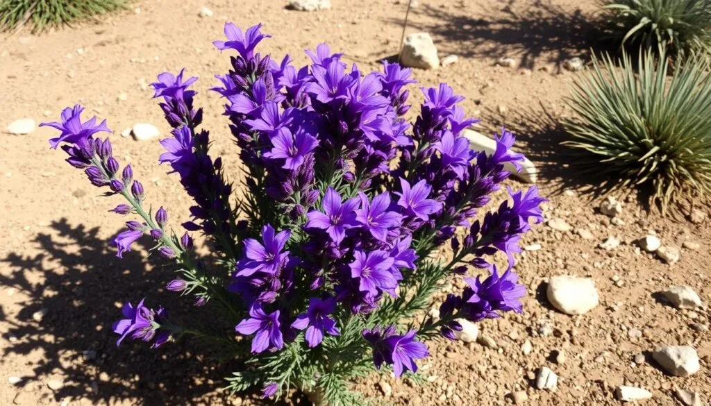 Texas sage drought tolerant shrub