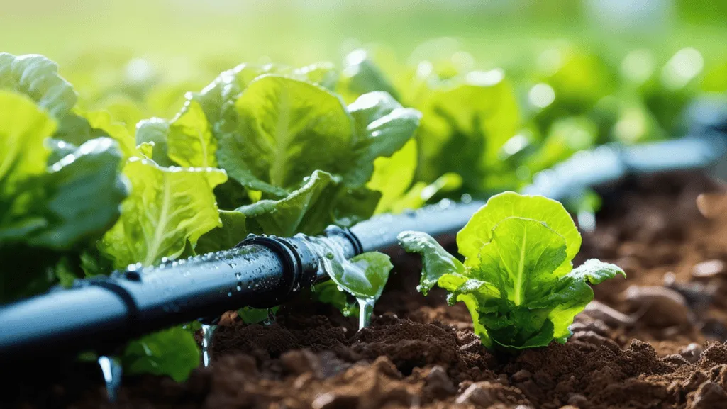 Customized drip irrigation system for raised beds
