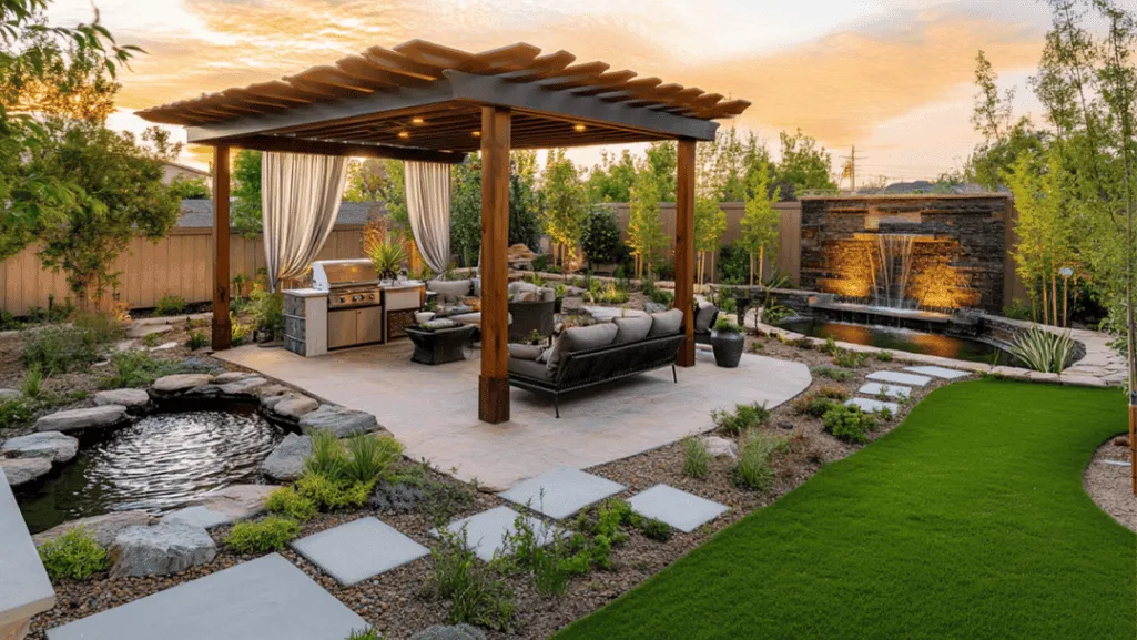 Stunning outdoor oasis with thoughtful landscape design