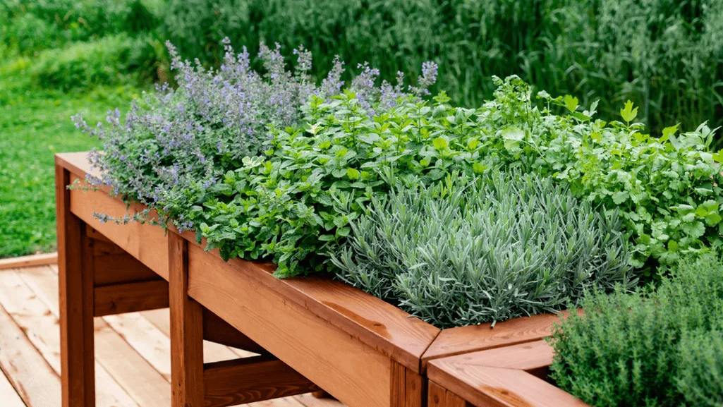 herb garden
